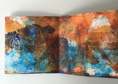 Soosan Danesh, Artists Book, Acrylic on paper